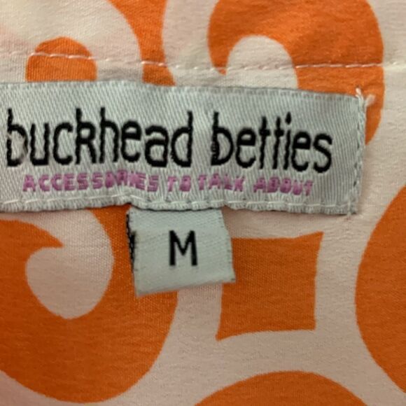 Buckhead Betties Size Medium dress with ruffle sleeves and scoop neck - Picture 4 of 9